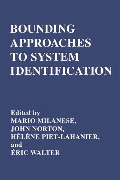 Bounding Approaches to System Identification 1st Edition Reader