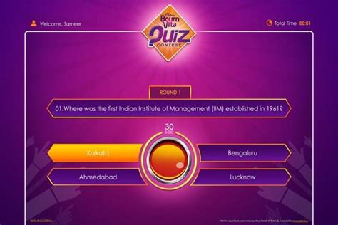 Bournvita Quiz Contest Questions And Answers Reader