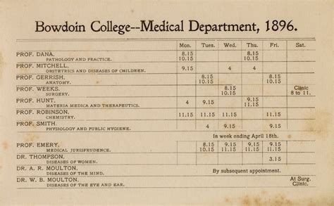 Bowdoin College Calendar: A Comprehensive Guide to Academic Events and Activities