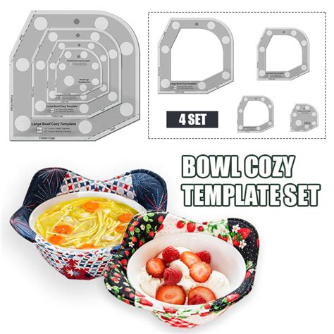 Bowl Cozy Templates