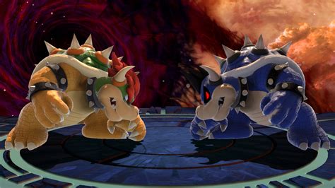 Bowser and Dark Bowser: The Ultimate Showdown