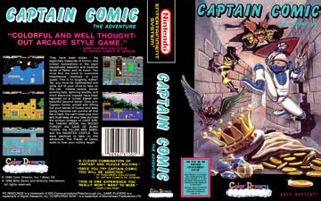 Box Art Captain Comic NES Box: A Collector's Dream