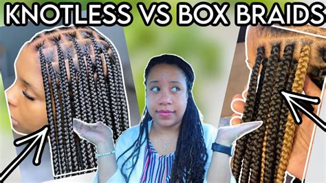 Box Braids VS Knotless: The Ultimate Showdown!