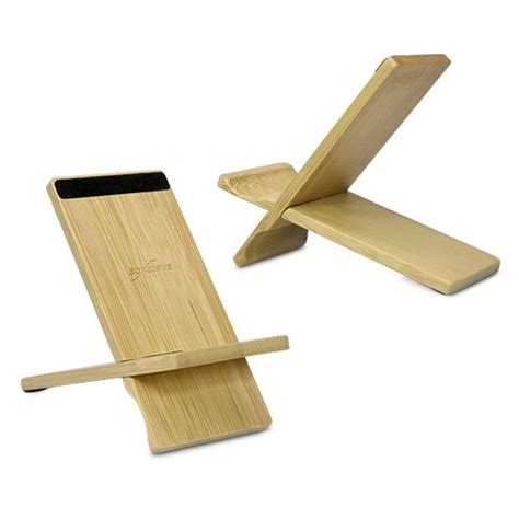 BoxWave Natural Bamboo Panel Stand Doc