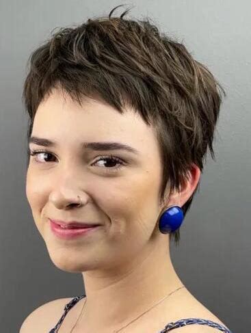 Boycuts Gorgeous: 2025's Must-Have Cropped Straight Brown Lace Front Short Pixie Wigs