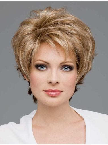 Boycuts Wavy Synthetic Convenient Short Wigs