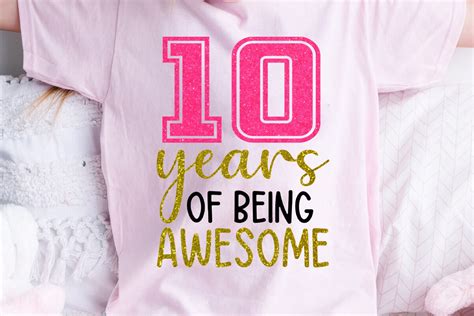 Boys' 10 Years Birthday Shirt Ideas That'll Make Him Feel Like a Superstar