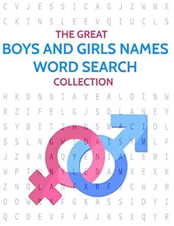 Boys and Girls Book of Names and Wordsearch Reader