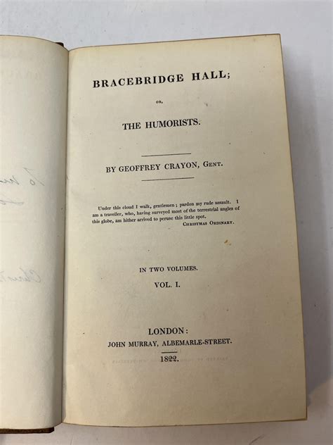 Bracebridge Hall Or the Humorists Volume 2 PDF
