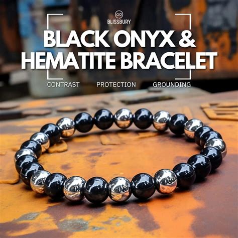 Bracelet Hematite: Embracing the Power of Grounding and Protection