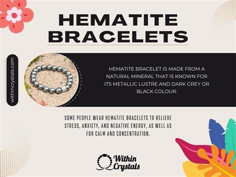 Bracelet Hematite: The Grounding Stone with Astonishing Benefits