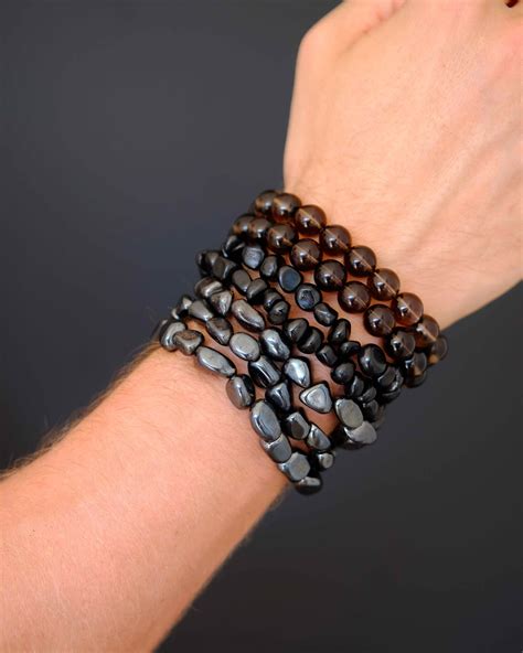 Bracelets Adorned with Hematite: A Journey into Healing and Harmony