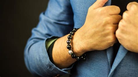 Bracelets for Men Crystal: The Perfect Accessory to Enhance Your Style and Well-being