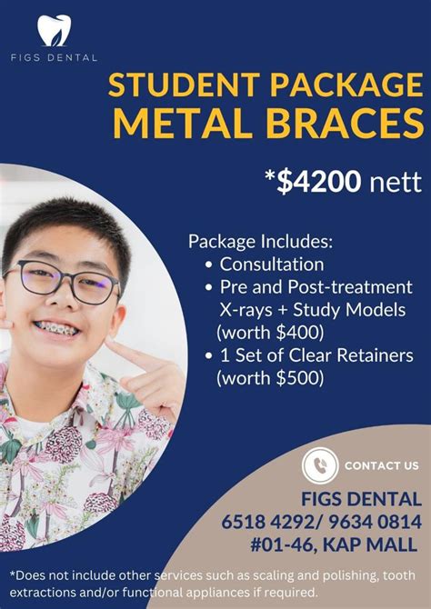 Braces Student Price Singapore: A Comprehensive Guide