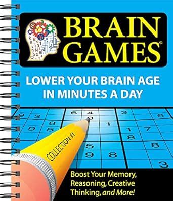Brain Games 1 Lower Your Brain Age in Minutes a Day Kindle Editon