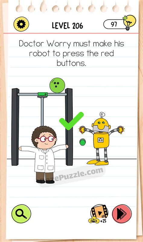 Brain Test 4 Level 206: A Perplexing Puzzle Solved