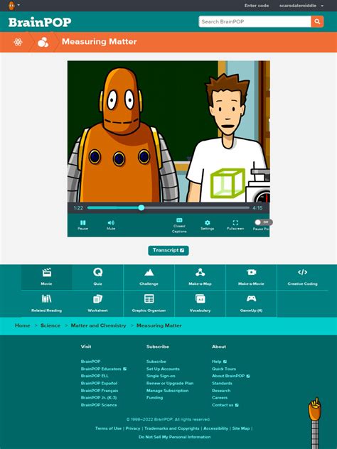 Brainpop Activity Measuring Matter Answers Kindle Editon