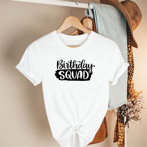 Brainstorming Ideas for Your Squad Birthday Shirts