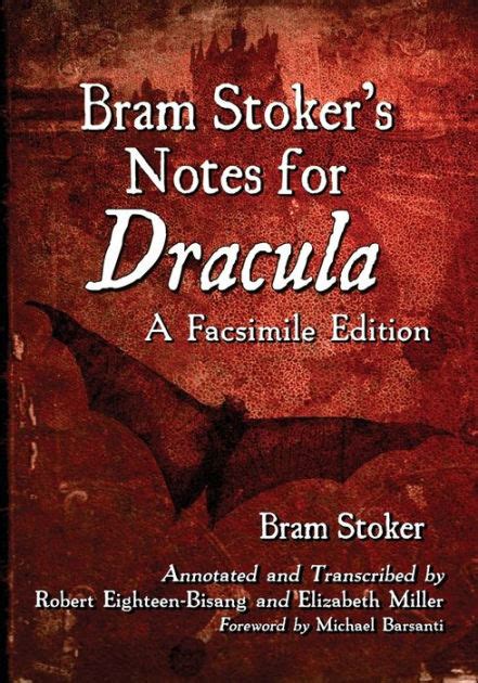 Bram Stoker s Notes for Dracula A Facsimile Edition Epub