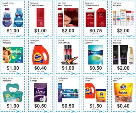 Brand Coupons Printable
