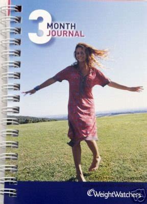 Brand New 2008 Weight Watchers 3 Three Month Food Journal Spiral Bound Book Doc