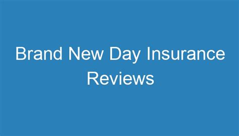 Brand New Day Insurance: Empowering the Insured Since 2023