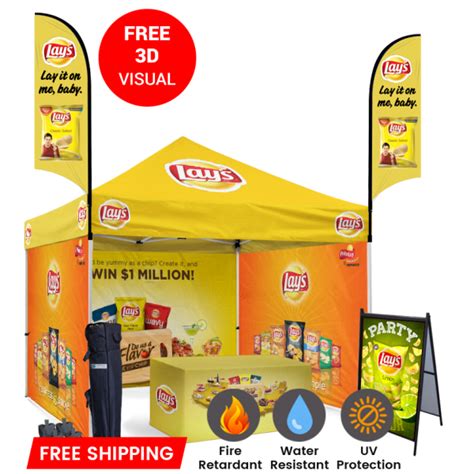 Branded Tent 10x10: