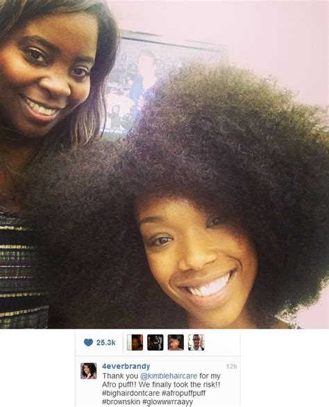 Brandy's Real Hair