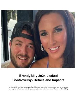 Brandy Billy OnlyFans Leaked: A Comprehensive Analysis