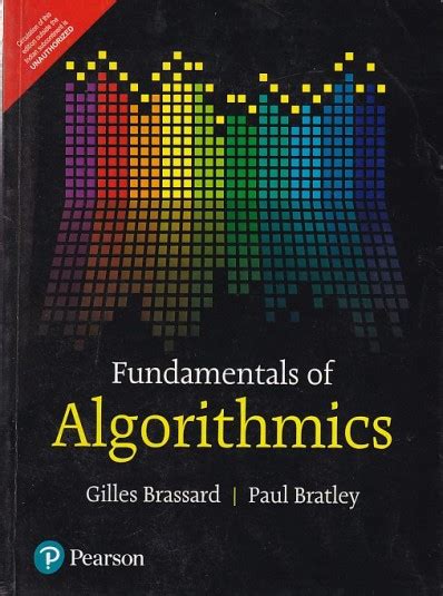 Brassard And Bratley Fundamentals Of Algorithmics Solutions Kindle Editon