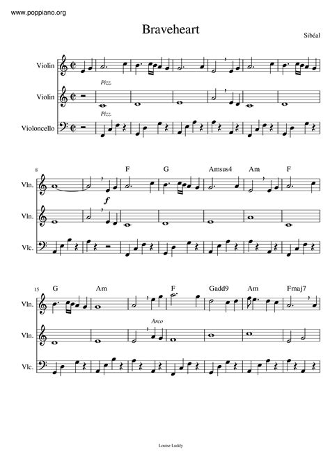 Braveheart Score Pdf Epub