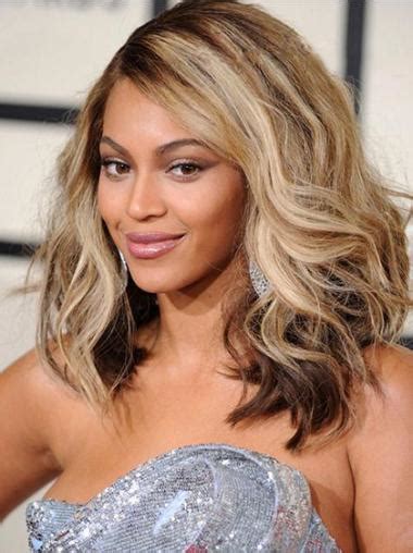 Braw Blonde Wavy Shoulder Length Beyonce Wigs