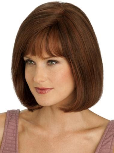 Braw Monofilament Straight Chin Length Full Lace Wigs