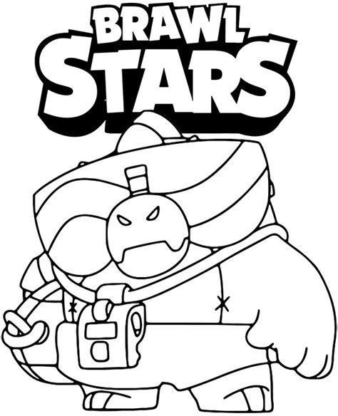 Brawl Stars Coloring Page Buzz: Unleash Your Creativity with 100+ Designs