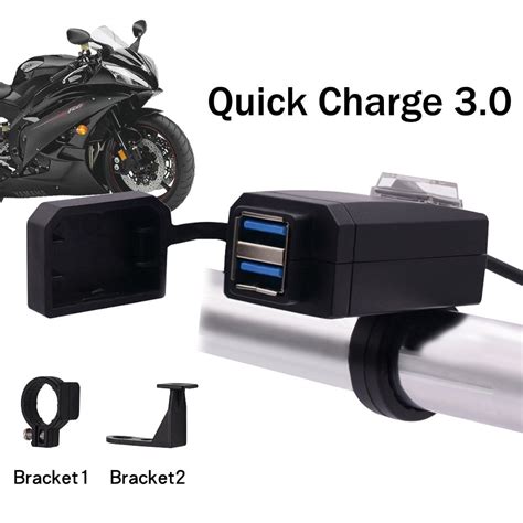 BreaDeep Motorcycle Charger Adapter Samsung Kindle Editon