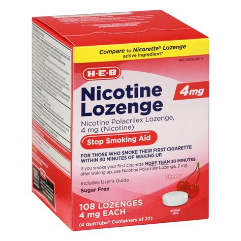 Break Free from Nicotine Addiction with Nicorette Lozenges 4 mg: Your Journey to a Smoke-Free Life