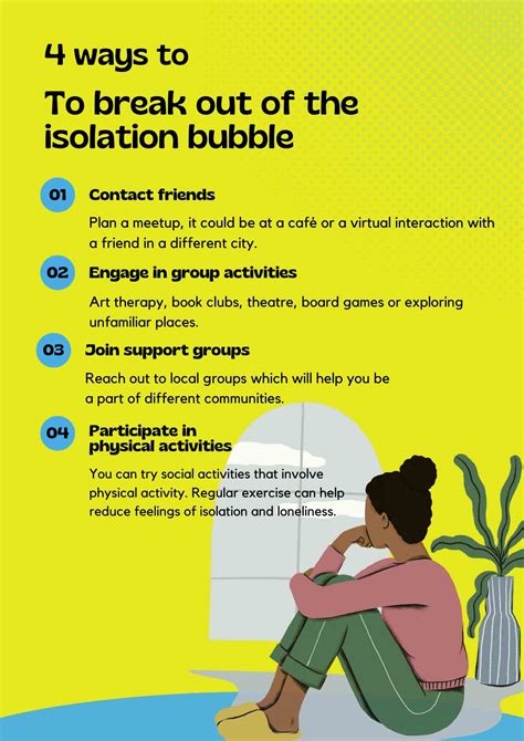 Break the isolation bubble: