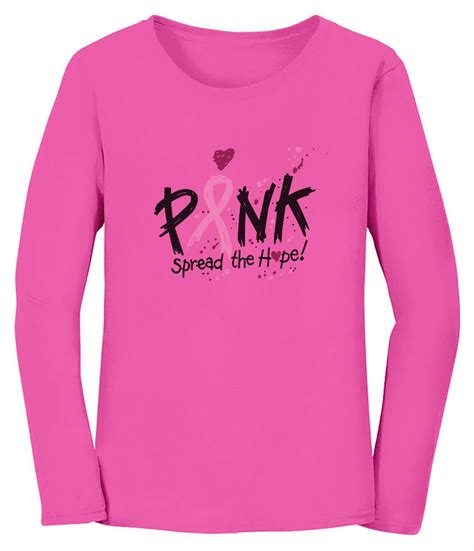 Breast Cancer Long Sleeve Shirts: A Symbol of Strength and Support