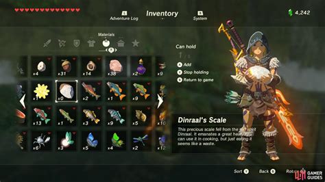 Breath of the Wild Dinraal Scale: A Comprehensive Guide