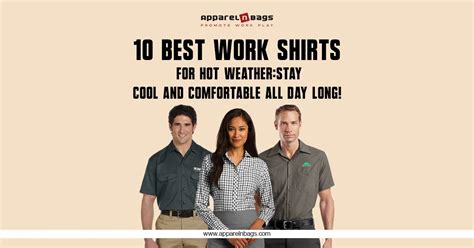 Breathable Work Shirts for Hot Weather: Stay Cool and Productive