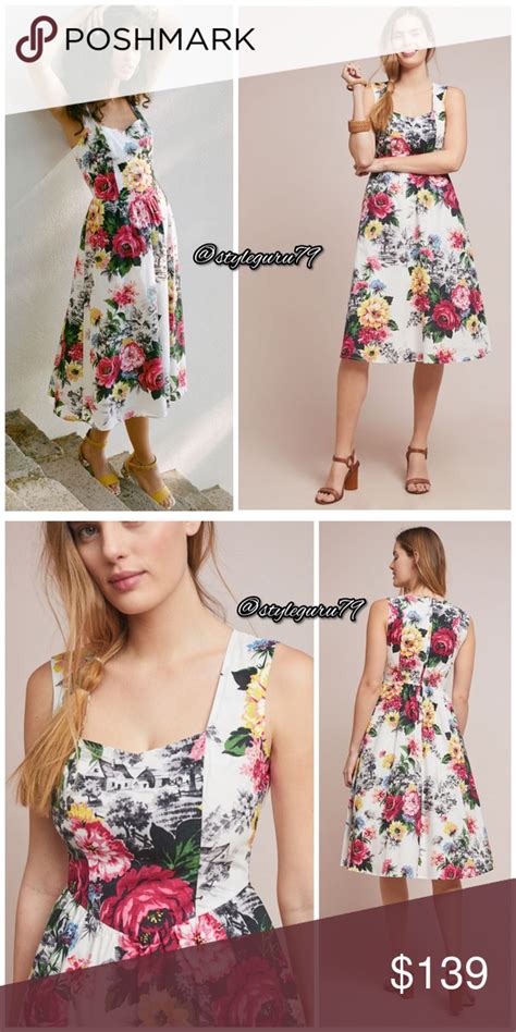 Breathtaking Blooms: Embrace the Elegance of Anthropologie Floral Dresses