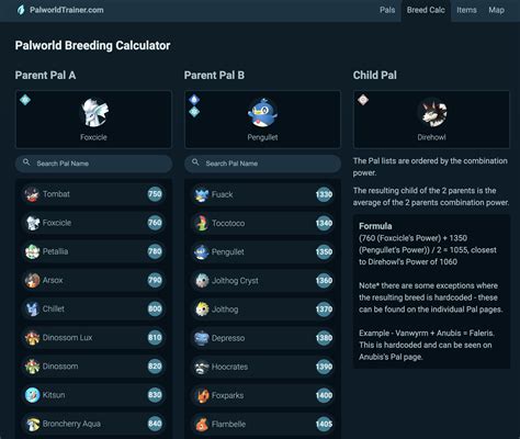 Breeding Calculator Palworld: The Ultimate Guide to Perfect Pets!