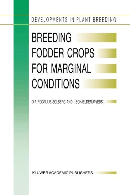 Breeding Fodder Crops for Marginal Conditions Epub