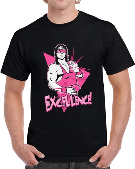 Bret Hart T-Shirt: A Symbol of Excellence and Nostalgia