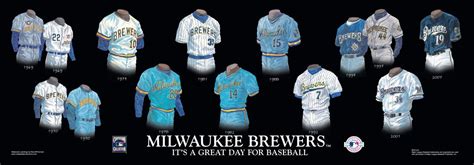 Brewers Jerseys: A Journey Through History and Innovation