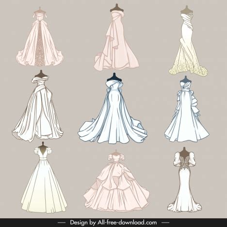 Bridal Dress Template
