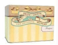 Bride and Groom First and Forever Recipe Box PDF