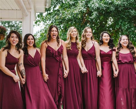 Bridesmaid Dresses Maroon: 10 Perfect Options to Complement Your Wedding