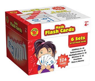 Brighter Child Math Flash Cards Box Set Doc