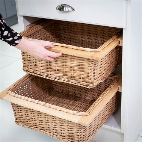 Bring Warmth and Functionality to Your Kitchen with a Wicker Basket